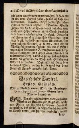 246-252, Erstes Gespraech