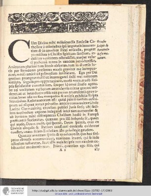 Text der Streitschrift