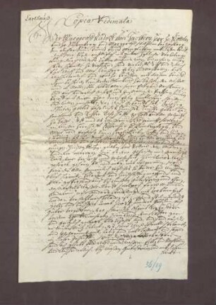 Markgraf Rudolf III. von Hachberg-Sausenberg und seun Sohn Wilhelm von Hachberg-Sausenberg leihen von dem Basler Bürger Leonhart Schönkind 1.200 fl. zu 5% und verpfanden dafür ihr Dorf Wollbach