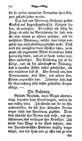 Die Nahrung