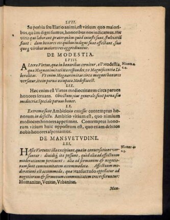 De Mansuetudine.