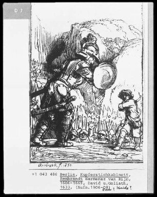 David und Goliath