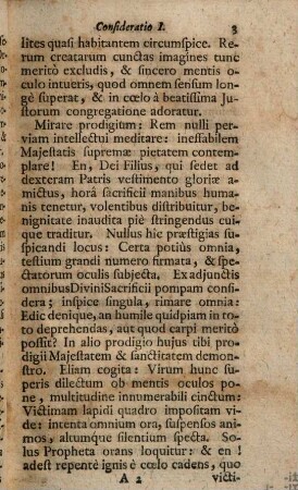 Secessus Triduani Sacerdotales Octo : [... Triduo Expensus à Ven. Clero Stettenii ad Forum frigidum A. MDCCLII. Et Riedöschingae A. MDCCLIII.], Triduum I.. Finis Primus Et Ultimus Sacerdotis : triduo expensus a Ven. Clero Stettenii ad Forum frigidum A. MDCCLII. et Riedöschingae A. MDCCLIII