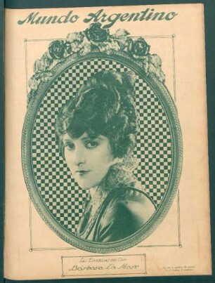 Las estrellas del cine - Bárbara La Marr [Fotografía]