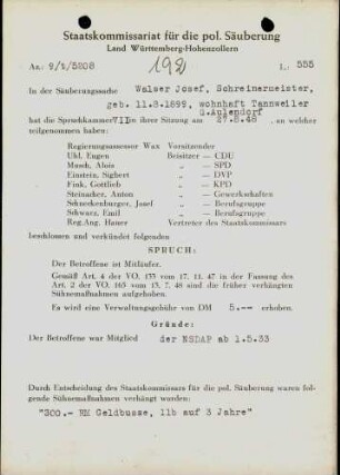 Walser, Josef