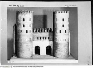 Rekonstruktion der Porta San Paolo