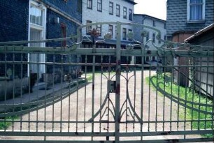 schmiedeeisernes Tor