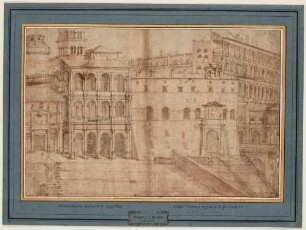 Vatikanspalast, vom Petersplatz aus gesehen