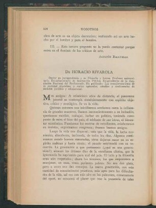 De Horacio Rivarola