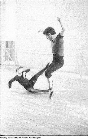 Dresden, Palucca Schule Dresden, Tanztraining mit Gret Palucca, 1958