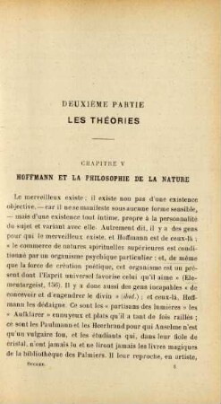 Deuxième partie: Les théories