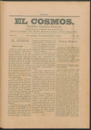 Segundo número de febrero, Viernes 24 de 1893