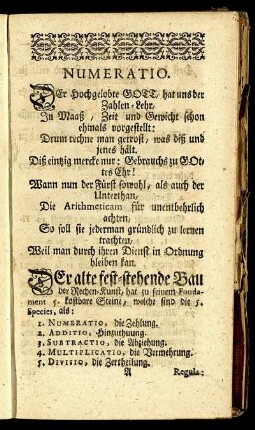 Numeratio.
