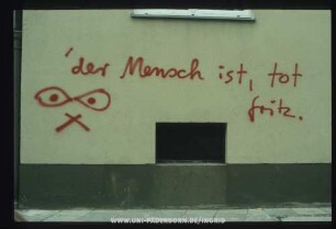 'der Mensch ist, tot fritz.