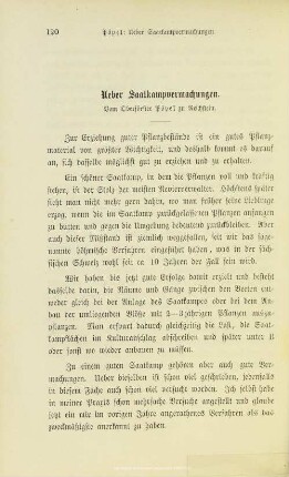 I.6. Ueber Saatkampvermachungen
