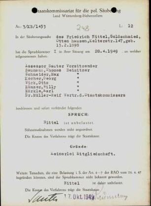 Nittel, Friedrich