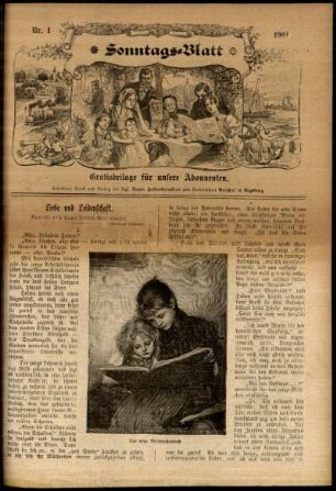 Ausgabe vom Sonntag, den 06. Januar 1901.