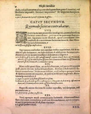 Theses Iuridicae De Societate