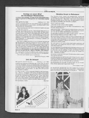 Christine kruck im Ruhestand