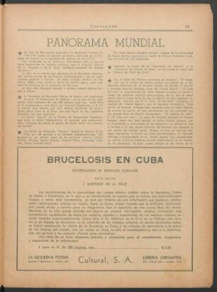 Panorama mundial