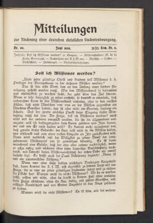 Nr. 89. Juni 1908. 21./22. Sem. Nr. 9