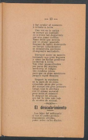 El descubrimiento