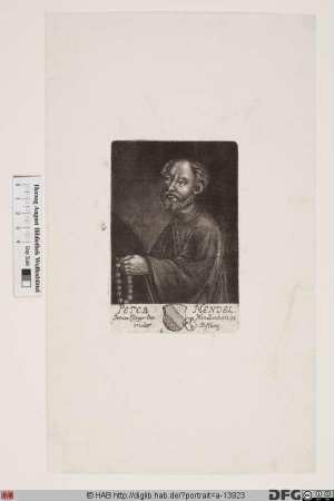 Bildnis Peter Mendel (I)