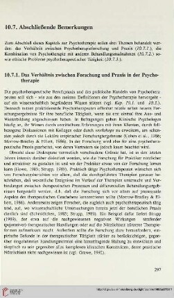 10.7. Abschließende Bemerkungen