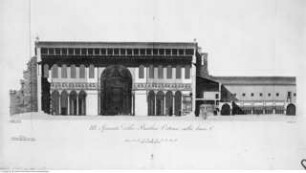 Della basilica di S. Paolo, San Paolo fuori le Mura, Transept, Querschnitt
