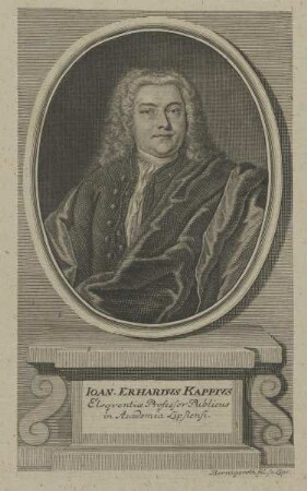 Bildnis des Ioannes Erhardvs Kappivs