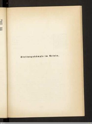 Stellungskämpfe im Artois