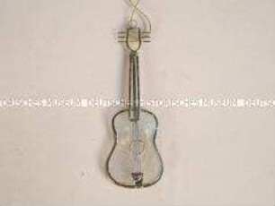Christbaumschmuck: Gitarre