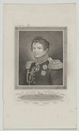 Bildnis des Johann Diebitsch-Sabalkansky