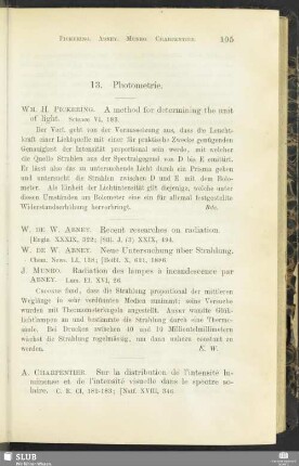 13. Photometrie