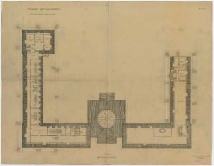 Fischer, Theodor; Wiesbaden; Museum - Grundriss DG