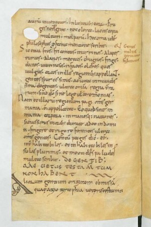 De gentibus quae vetus testmentum non habent