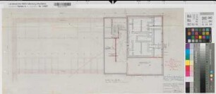Münster (Münster) Pädagogische Akademie Erweiterung Grundriß Kellergeschoß 1962 1 : 100 35 x 75 Pause Staatshochbauamt I Münster Regierung Münster Nr. 34108
