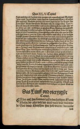Das Fünff und viertzigste Capitel.