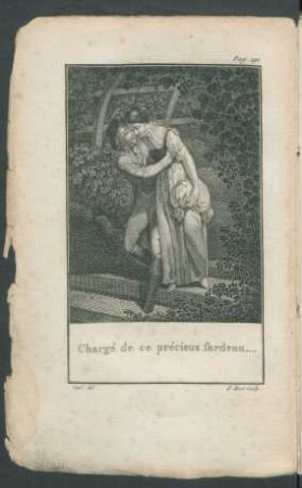 Chargé de ce précieux fardeau ...