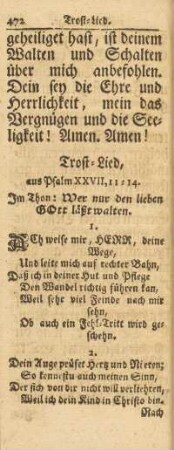 Trost-Lied