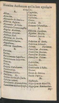 Nomina Authorum