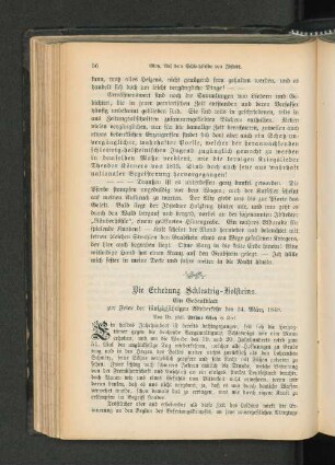 Ein Gedenkblatt zur Feier der fünfzigjährigen Wiederkehr des 24. März 1848.