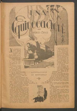 Una equivocación : Ilustraciones de Monticelli