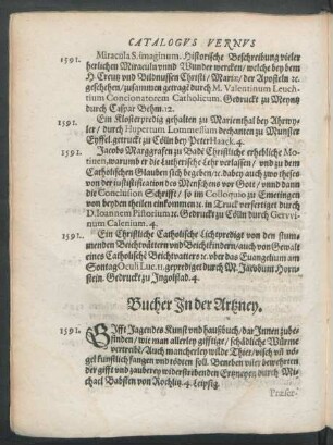 Bucher In der Artzney.