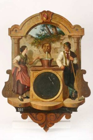 Mustergehäuse, Uhrmacherschule Furtwangen, Lucian Reich, Johann Baptist Laule, Hüfingen, Furtwangen, 1859