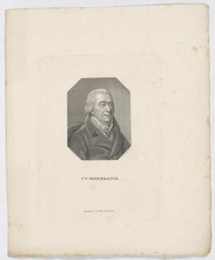 Bildnis des Richard Cumberland