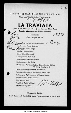 La Traviata