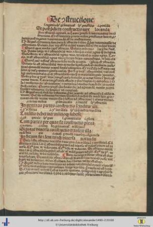 Cap. IX. De constructione.