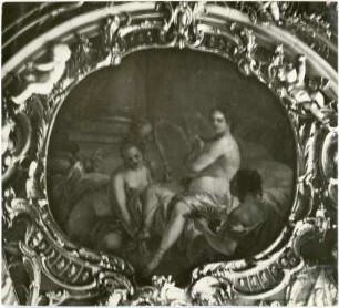 Supraporte an der Ostwand des Marmorsaals