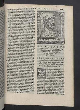 De haereticis. Tractatus Gundissal.